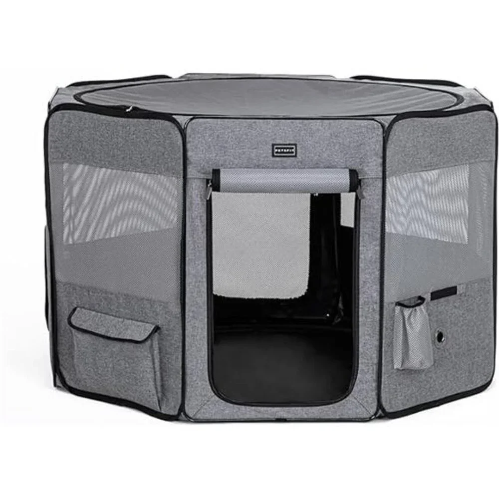 Portable Dog Playpen for for Large Dogs/Cat/Rabbit/Chick,with WaterBottle Holder